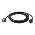 APC - Elektrický kabel - NEMA L5-20 (M) do IEC 60320 C19 - AC 120 V - 20 A - 3 m - černá - pro P N: SMT2200I-AR, SMT2200R2I-AR, SMT3000I-AR, SMT3000R2I-AR, SMX3000HVTUS, SRT10RMXLIX806