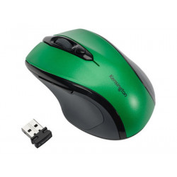 Kensington Pro Fit myš, Bezdrátová USB, Optická, 1600 dpi, Černá-zelená ( K72424WW )