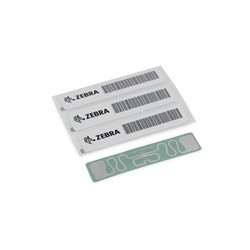 Zebra RFID Direct thermal printable 150 mic polypropylene wristband with clip closure (includes white clips)