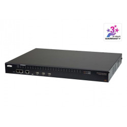 ATEN SN-0148CO 48-Port Serial Console Server dual-power (Cisco pin-outs and auto-sensing DTE DCE function)