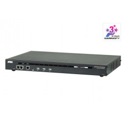 ATEN SN-0108CO 8-Port Serial Console Server dual-power (Cisco pin-outs and auto-sensing DTE DCE function)