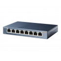 TP-Link TL-SG108 8-port Metal Gigabit Switch - Přepínač - neřízený - 8 x 10 100 1000 - desktop