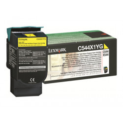 Lexmark - Extra vysoká výtěžnost - žlutá - originální - kazeta s barvivem LCCP, LRP - pro Lexmark C544, C546, X544, X546, X548