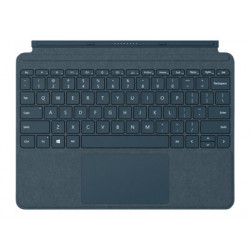 Microsoft Surface Go Signature Type Cover - Klávesnice - s trackpad, akcelerometr - podsvícená - anglická - kobaltová modř - komerční - pro Surface Go