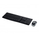 Logitech MK270 Wireless Combo - Klávesnice a sada myši - bezdrátový - 2.4 GHz - britská