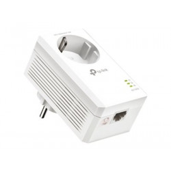 TP-Link Powerline TL-PA7017P AV1000 Gigabit Passthrough - Napájecí adaptér - GigE, HomePlug AV (HPAV), HomePlug AV (HPAV) 2.0, IEEE 1901 - zapojitelný do zdi