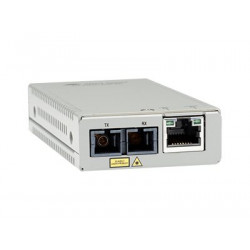 Allied Telesis AT MMC200LX SC - Konvertor médií s optickými vlákny - 100Mb LAN - 10Base-T, 100Base-TX, 100Base-LX, 100Base-SC - RJ-45 LX SC single-mode - až 15 km - 1310 nm - kompatibilní s TAA