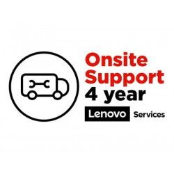 Lenovo Onsite Upgrade - Prodloužená dohoda o službách - náhradní díly a práce (pro systém s roční zárukou depo nebo carry-in) - 4 let (z původního data zakoupení vybavení) - na místě - pro K14 Gen 1; ThinkBook 13x ITG; 14 G4+ IAP; 15p G2 ITH; ThinkPad E14 Gen 3
