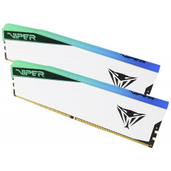 PATRIOT VIPER ELITE 5 WHITE RGB 64GB DDR5 6200MHz DIMM CL42 Kit 2x 32GB