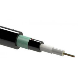 12vl.50 125um OM4 kabel samonosný CPR B2ca panceřovaný zelený plášť