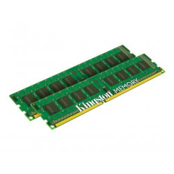 Kingston ValueRAM - DDR3L - sada - 16 GB: 2 x 8 GB - DIMM 240 pinů - 1600 MHz PC3L-12800 - CL11 - 1.35 1.5 V - bez vyrovnávací paměti - bez ECC
