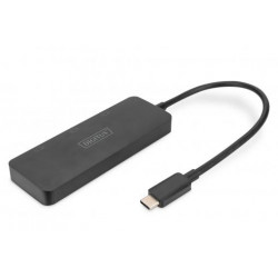 DIGITUS USB-C - 3x HDMI MST Video Hub DP 1.4, HDMI 2.0, 4K 60Hz