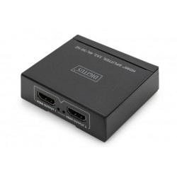 DIGITUS 4K HDMI Splitter, 1x2 4K 30Hz, černá