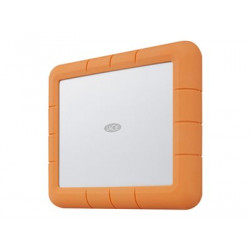 LaCie Rugged RAID Shuttle STHT8000800 - Pole pevných disků - 8 TB - 2 zásuvky - HDD 4 TB x 2 - USB 3.1 (externí) - s 3 years Rescue Data Recovery Service Plan