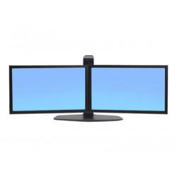 Ergotron Neo-Flex Dual LCD Monitor Lift Stand - Stojan - pro 2 LCD displeje - černá - velikost obrazovky: až 24"