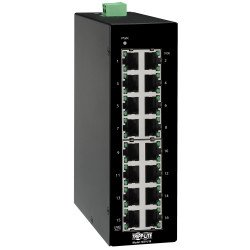 Tripplite Přepínač 16x zdroj Unmanaged Ethernet Switch, 10 100 1000Mb s, montáž DIN