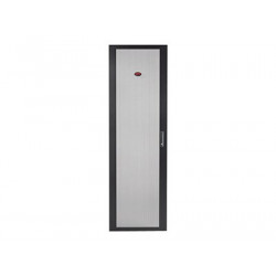 APC NetShelter SV Perforated Flat Door - Dveře regálu - černá - 42U - pro P N: NBPD0160A, NBWL0355A, SMX3000HV-BR, SRT1000RMXLI, SRT1000RMXLI-NC, SRT1500RMXLA-NC