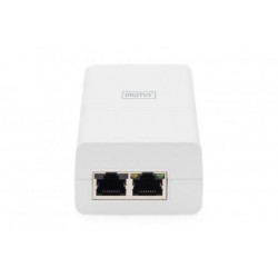 DIGITUS Gigabit Ethernet PoE Injektor, 802.3af, white 802.3af, 15,4 W small housing, white