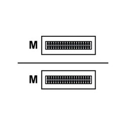 Dell Networking - Kabel 40Gbase pro přímé připojení - QSFP+ (M) do QSFP+ (M) - 1 m - diaxiální - pasivní - pro PowerEdge C4140; Networking S5224; PowerEdge R7515, R7525, R940; PowerSwitch S5212, S5224