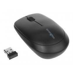 Kensington Pro Fit Mobile - Myš - pravák a levák - laser - 2 tlačítka - bezdrátový - 2.4 GHz - bezdrátový přijímač USB - černá