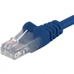 Patch kabel UTP RJ45-RJ45 level CAT6, 10m, modrá