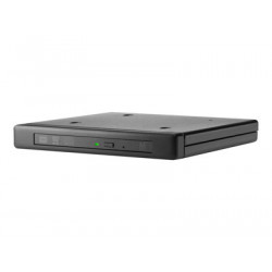 HP - Disková jednotka - DVDąRW (ąR DL) DVD-RAM - 8x 8x 5x - SuperSpeed USB 3.0 - externí - černý konektor - pro HP 260 G4; Elite 600 G9; EliteDesk 705 G5; EliteOne 800 G6, 800 G8; ProDesk 405 G4, 405 G8