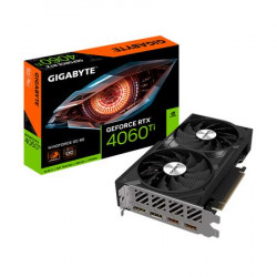 GIGABYTE GeForce RTX 4060 TI WINDFORCE 8G OC GV-N406TWF2OC-8GD, 8GB GDDR6, 2xDP, 2xHDMI