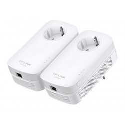 TP-Link TL-PA8010P KIT - Starter Kit - napájecí adaptér - GigE, HomePlug AV (HPAV), HomePlug AV (HPAV) 2.0 - zapojitelný do zdi