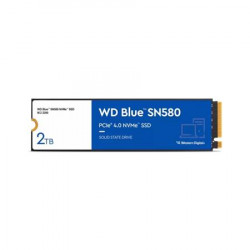 WD BLUE SSD NVMe 2TB PCIe SN580,Gen4 , (R:4150, W:4150MB s)