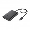 I-tec USB-C Dual 4K 60Hz (single 8K 30Hz) DP Video Adapter
