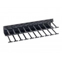 Triton RAB-VP-H10-X1 - Stojanový panel pro uspořádání kabelů - RAL 9005 - 10U