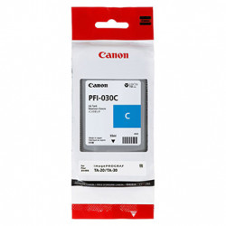 Canon originální ink PFI-030C, cyan, 55ml, 3490C001, Canon iPF TA-20, iPF TA-30