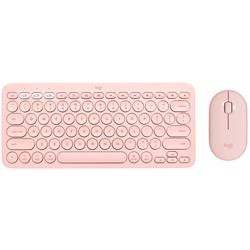 Logitech Pebble 2 Combo - TONAL ROSE - US INT'L - 2.4GHZ BT - INTNL-973 - UNIVERSAL