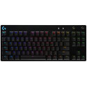 Logitech G PRO X TKL LIGHTSPEED Gaming Keyboard - BLACK - US INT\'L - 2.4GHZ BT - TACTILE