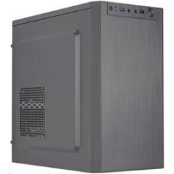 Eurocase MC X108, skříň mATX, bez zdroje, 2xUSB2.0, 1xUSB3.0, černá