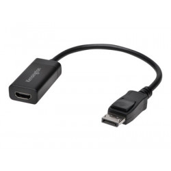 Kensington VP4000 4K Video Adapter - Video adaptér - DisplayPort s piny (male) do HDMI se zdířkami (female)