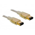 Delock - Kabel IEE1394 - FireWire 6 pinů (M) do FireWire 6 pinů (M) - 3 m