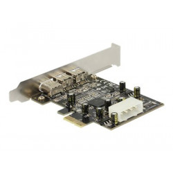 Delock PCI Express card FireWire A B - Adaptér pro zachytávání videa - PCIe