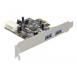 Delock PCI Express card  2x USB 3.0 - USB adaptér - PCIe - USB 3.0 x 2