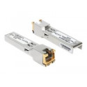 Delock - Transceiver modul SFP (mini-GBIC) - GigE - 1000Base-T - RJ-45