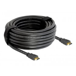 Delock High Speed HDMI with Ethernet - Kabel HDMI s ethernetem - HDMI s piny (male) do HDMI s piny (male) - 10 m