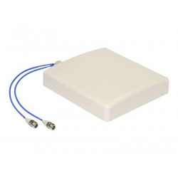 Delock LTE MIMO Band 1 3 7 20 Antenna - Anténa - mobil, Wi-Fi, Bluetooth - 7 dBi - směrový - venkovní, uchytitelný na zeď, montáž na sloupek, vnitřní - béžová
