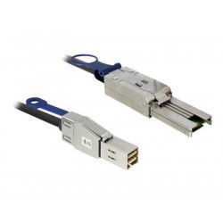 Delock - Externí kabel SAS - SAS 6Gbit s - 26 pinů 4x Shielded Mini MultiLane SAS (SFF-8088) (M) do 36kolíkový 4x stíněný konektor Mini MultiLane (M) - 2 m