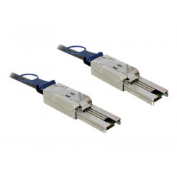 Delock - Externí kabel SAS - 26 pinů 4x Shielded Mini MultiLane SAS (SFF-8088) (M) do 26 pinů 4x Shielded Mini MultiLane SAS (SFF-8088) (M) - 3 m
