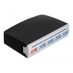 Delock 4 port USB 3.0 Hub - Rozbočovač - 4 x SuperSpeed USB 3.0 - desktop