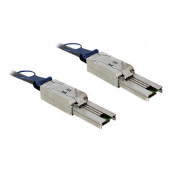 Delock - Externí kabel SAS - SAS 6Gbit s - 26 pinů 4x Shielded Mini MultiLane SAS (SFF-8088) (M) do 26 pinů 4x Shielded Mini MultiLane SAS (SFF-8088) (M) - 2 m