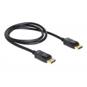 Delock - Kabel DisplayPort - DisplayPort (M) do DisplayPort (M) - 1 m - černá