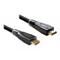 Delock High Speed HDMI with Ethernet - Kabel HDMI s ethernetem - HDMI s piny (male) do HDMI s piny (male) - 2 m - antracit