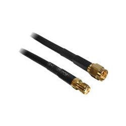Delock - Prodlužovací anténní kabel - SMA (F) do SMA (M) - 10 m - černá