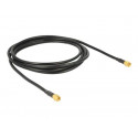 Delock - Kabel antény - SMA (M) do SMA (M) - 2 m - LMR-195 - černá